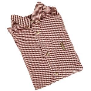 Columbia Vapor Ridge III Shirt Long Sleeve Red Jasper Gingham Mens Sz XL